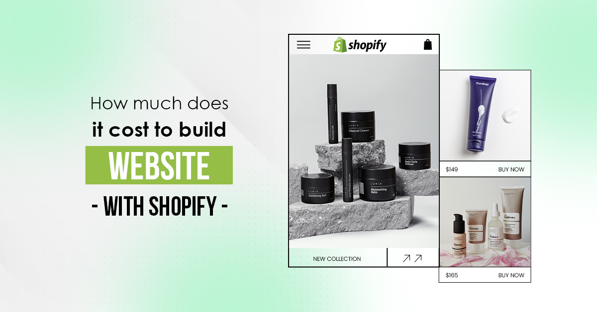 Shopify website cost