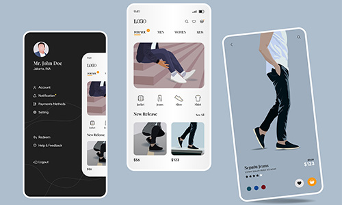 Mobile-Optimized Clothing Website Design